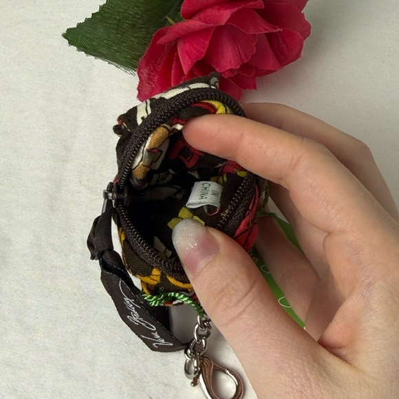 NWT Vera Bradley Puccini Charming Backpack Keychain - Picture 6 of 6